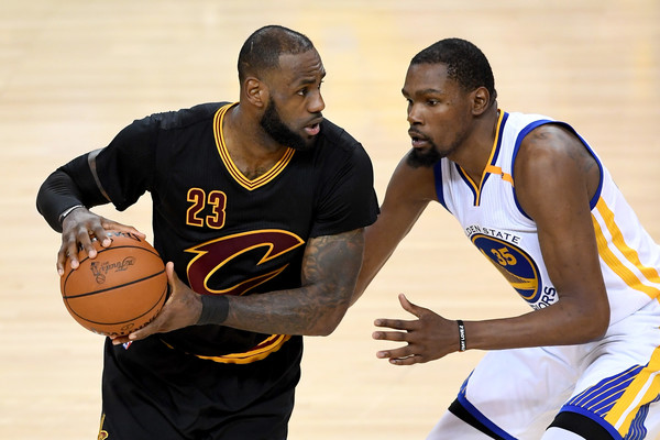 A rematch between the Cavaliers and Warriors. Photo: Thearon W. Henderson/Getty Images North America