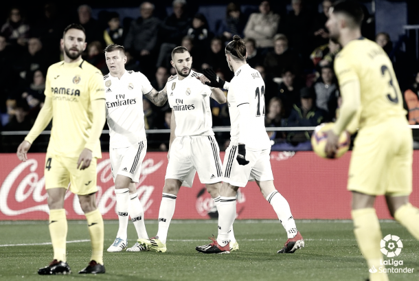 Benzema y Bale, los encargados de poner a su equipo al frente | Foto: Real Madrid C.F.