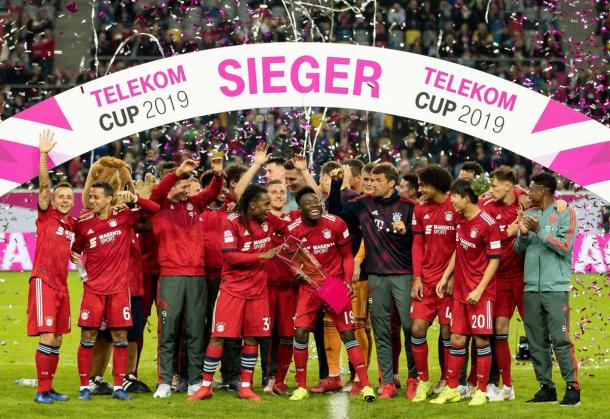 (Bayern viene de ganar la Copa Telekom | Foto: @FCBayern)