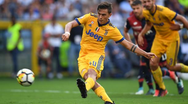 Il rigore di Paulo Dybala | Gettyimages