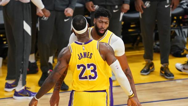 LeBron y Davis // NBA
