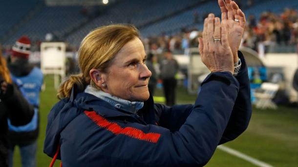 Jill Ellis, entrenadora de la Selección Femenina de Estados Unidos | Fuente: FIFA