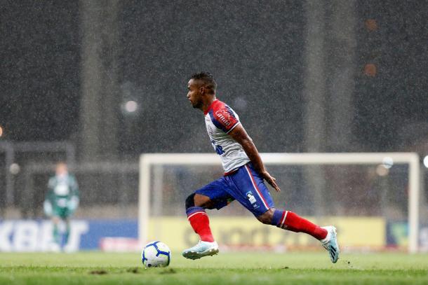 Élber, um dos principais nomes do jogo | Foto: Felipe Oliveira/EC Bahia