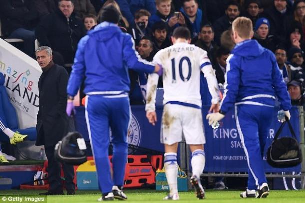 Eden Hazard has struggled with injuries this year. | Photo: Getty Images