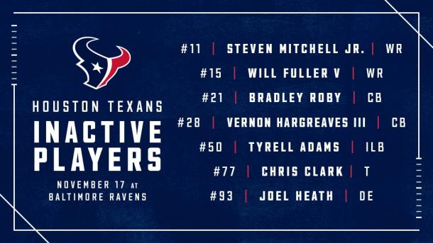 Foto: Texans