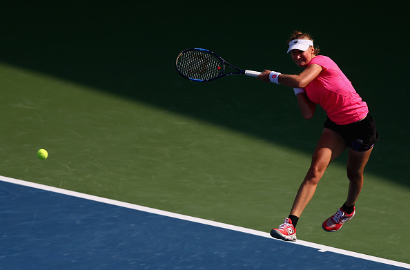 Makarova in action earlier this season (Getty Images/ Francois Nel)