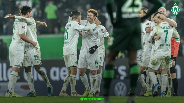 Celebra y respira el SV Werder Bremen | Foto: @werderbremen