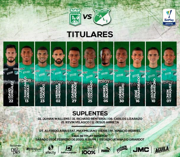 Foto: Twitter Deportivo Cali (@AsoDeporCali)