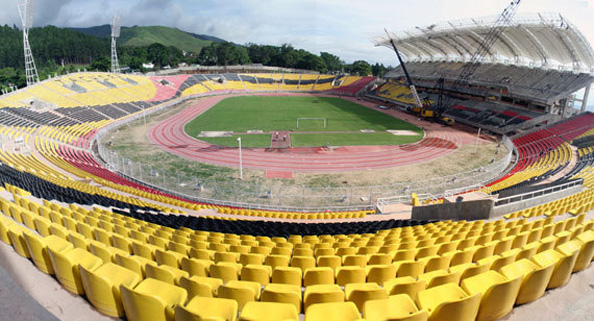 Estadio del partido Táchira - Pumas