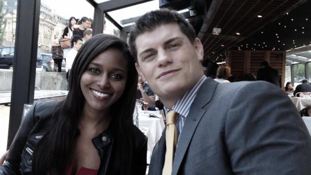 Eden pictured with her husband Cody Rhodes (image: gohotlist.com)