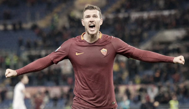Džeko el gol de la Roma | Foto: AS Roma
