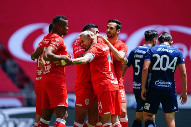 Toluca vs San Luis 3-2 Liga MX Guardianes 2020