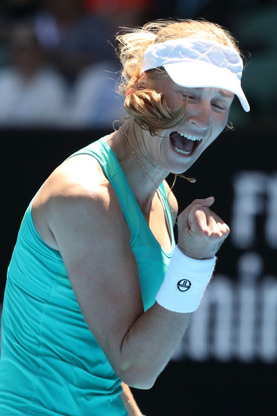 Everything was working well for Makarova until the fifth game of the second set | Photo: Scott Barbour/Getty Images AsiaPac