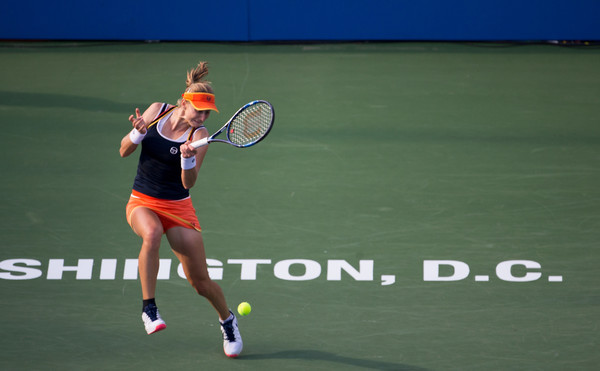 Ekaterina Makarova in action at the Citi Open last week | Photo: Tasos Katopodis/Getty Images North America