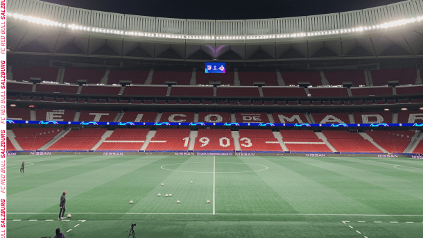 Wanda Metropolitano / Twitter: Red Bull Salzburgo