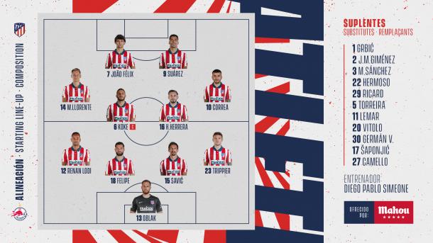Twitter: Atlético de Madrid
