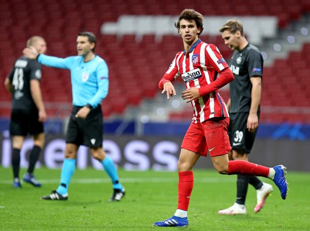 Doblete de Joao Félix / Twitter; Atlético de Madrid