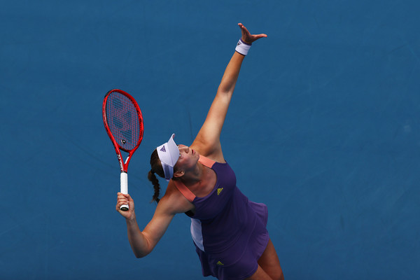 The serve is one of the Kazakh's biggest weapons/Photo: Getty Images/AsiaPac