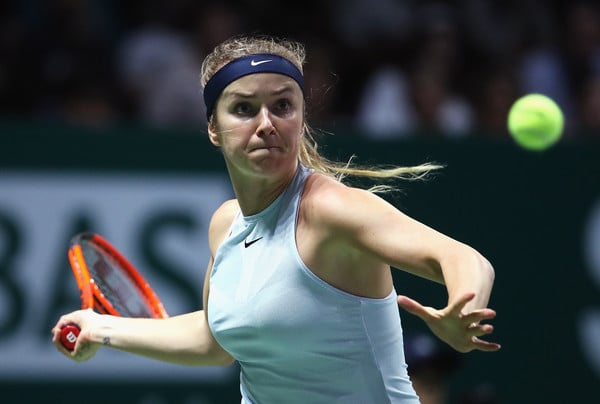 Elina Svitolina in action during the 2017 WTA Finals, her last event of the year | Photo: Julian Finney/Getty Images AsiaPac