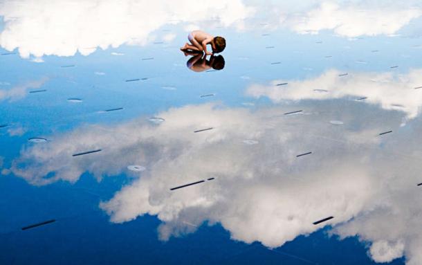 Le Miroir d´eau, el espejo de agua más grande del mundo, es el emblema de Burdeos. // Foto: Bourdeaux-Tourisme 