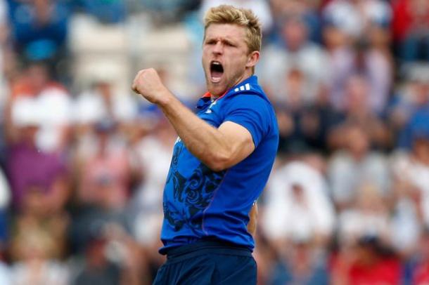 David Willey played his part with an economical spell of 7 overs for 33 runs IMAGE CREDIT: ecb.co.uk