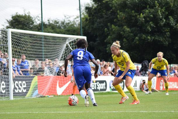 Eni Aluko has been in brilliant goal scoring form this season | Photo: VAVEL's Chloe Leadbeater