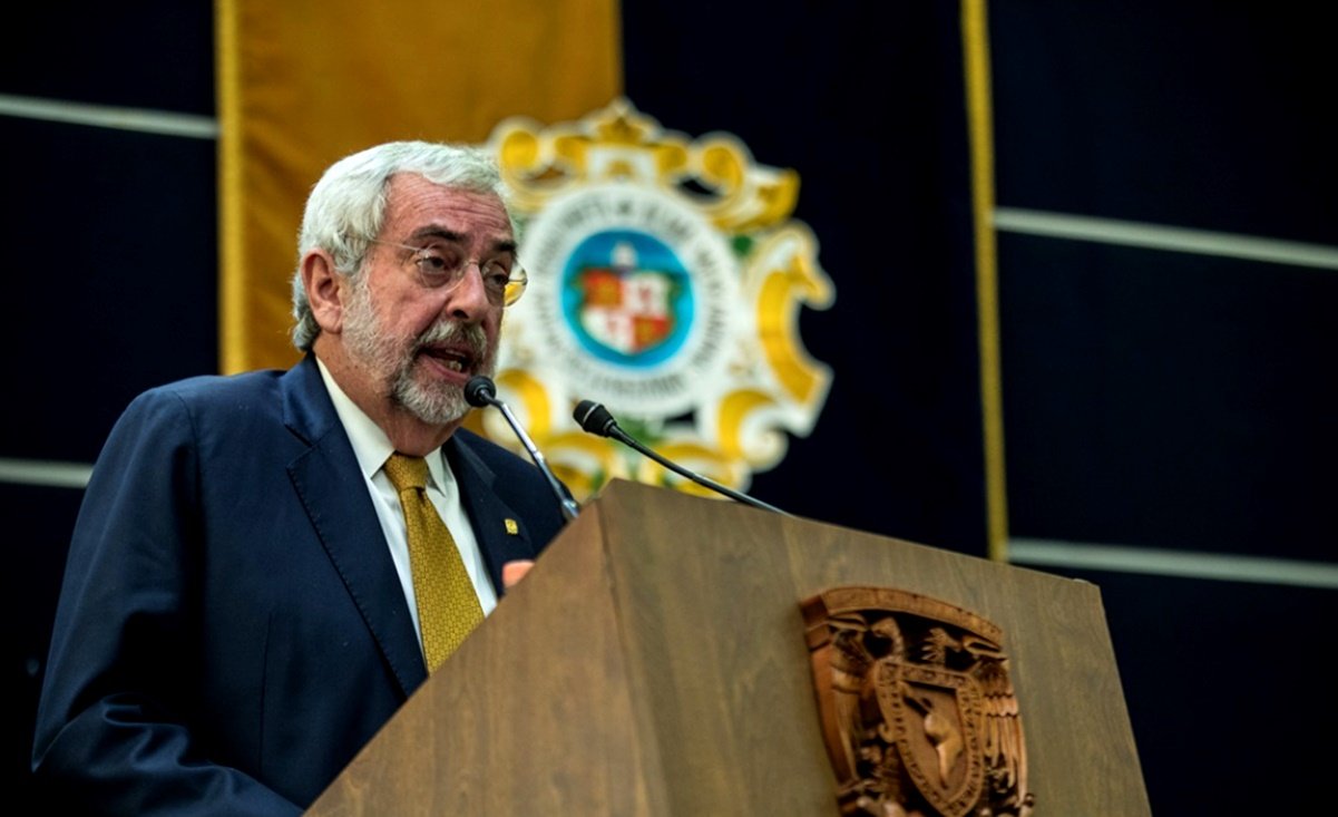 Enrique Graue Wichers, rector de la Universidad Nacional Autónoma de México | Foto: DGCS-UNAM