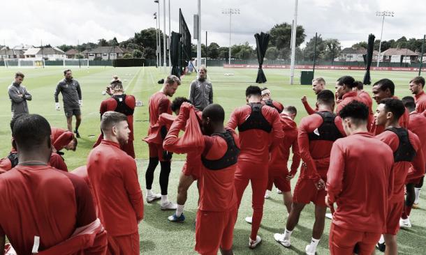 Entrenamiento previo al encuentro vs West Ham | Liverpool FC