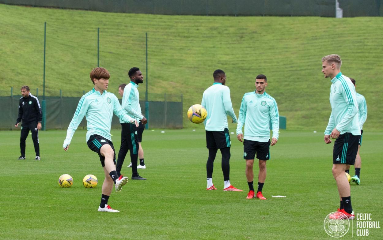 Celtic training // Source: Celtic FC