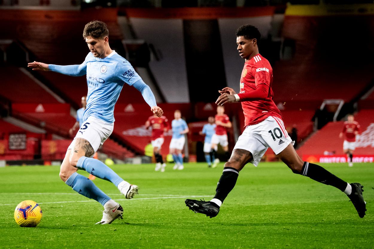Stones y Rashford / FOTO: Premier League