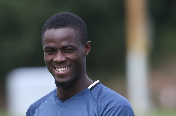 Eric Bailly in training at the Aon Training Complex | Photo: John Peters/Man Utd