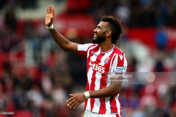 Eric Maxim Choupo-Moting during the win over Arsenal. Source | Getty Images.