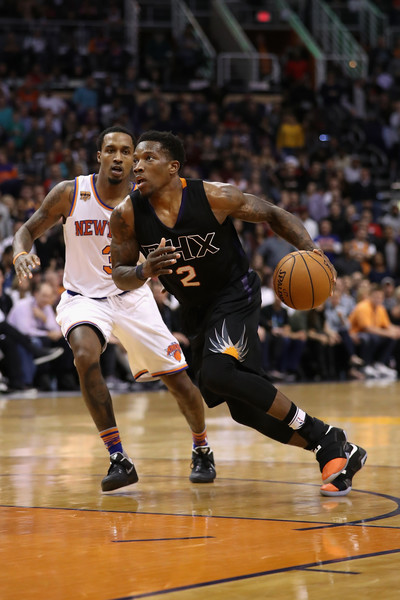 Eric Bledsoe #2 of the Phoenix Suns handles the ball during the NBA game against the New York Knicks. |Dec. 12, 2016 - Source: Christian Petersen/Getty Images North America|