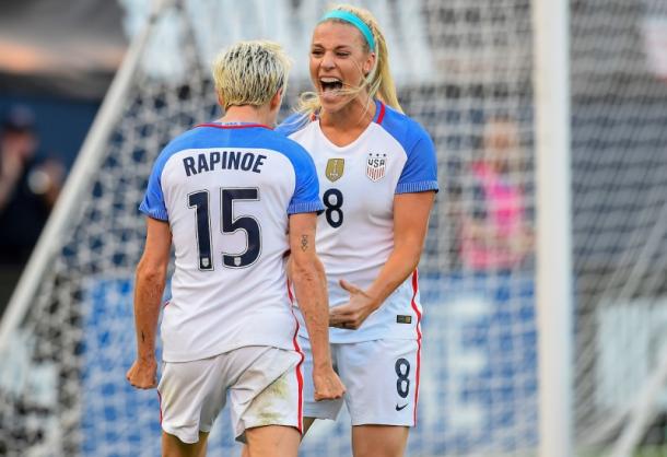 Julie Ertz has shown she is the defensive midfielder for the future | Source: Brad Smith - ISI Photos