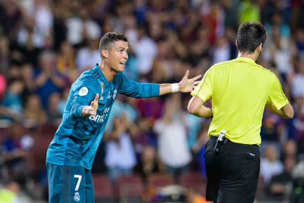 Cristiano indignado con el arbitraje I Foto: Getty Images