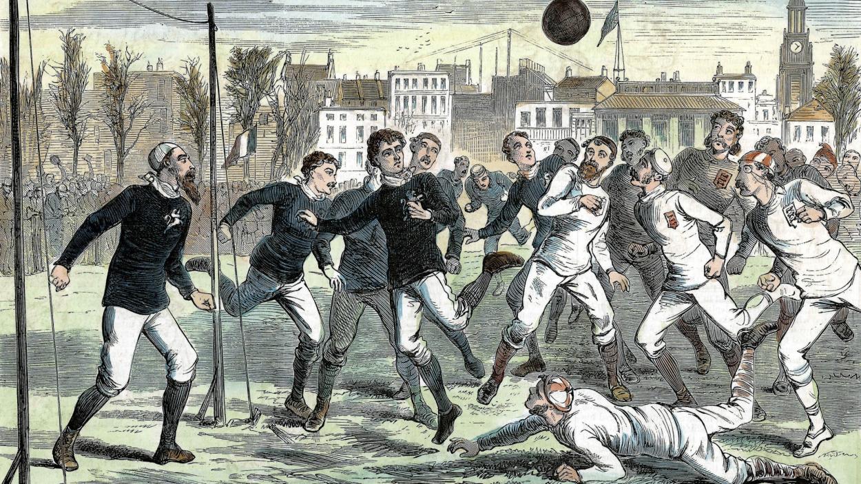 Escocia 0-0 Inglaterra de 1872 | Imagen: Getty Images