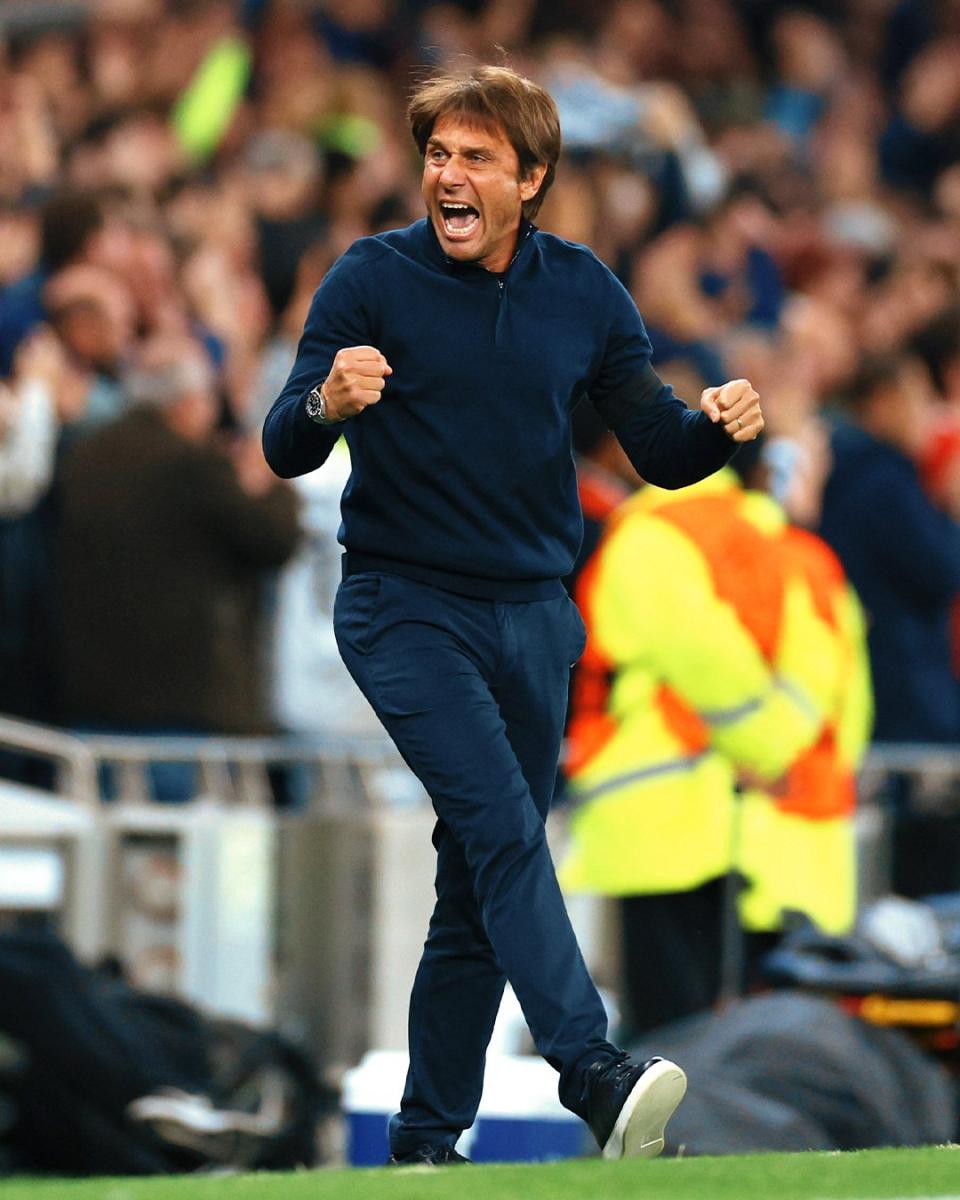 Conte in style/Image: SpursOfficial
