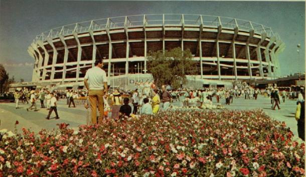 Estadio Azteca, durante la Copa del Mundo México 1970 | Foto: FMF