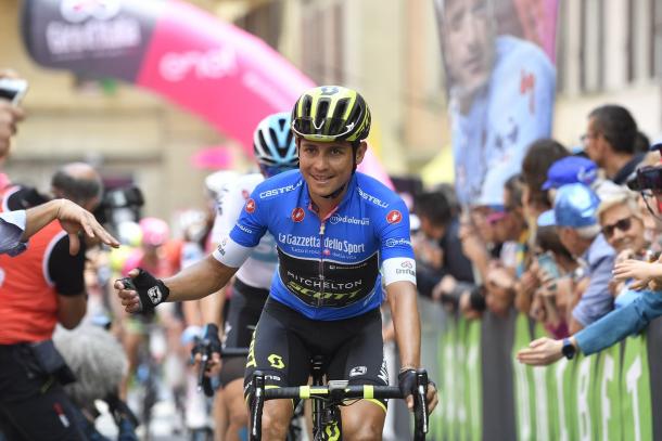 Esteban Chaves ha perdido todas las opciones para ser maglia rosa | Foto: Giro de Italia