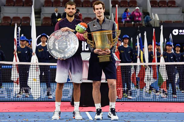 Dimitrov and Murray faced off in the final last year (Getty/Etienne Oliveau)