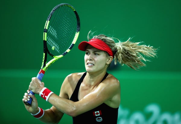 Bouchard at her debut Olympics | Photo: Clive Brunskill/Getty Images South America