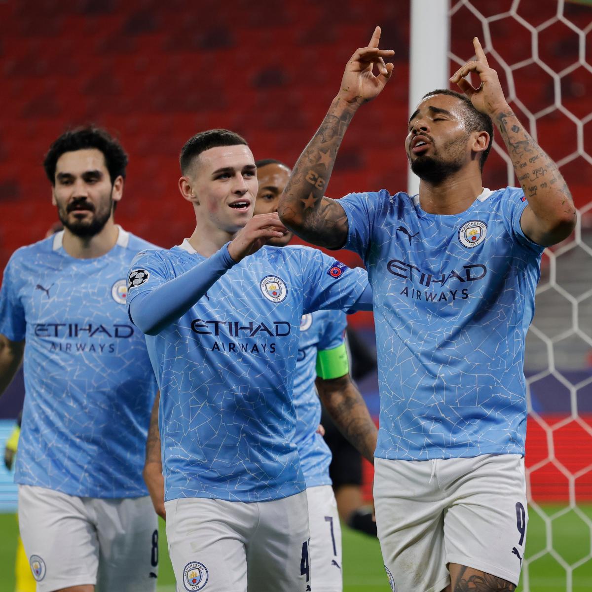 Gabriel Jesús fue el encargado de marcar el segundo gol del equipo inglés. / Twitter: Manchester City oficial
