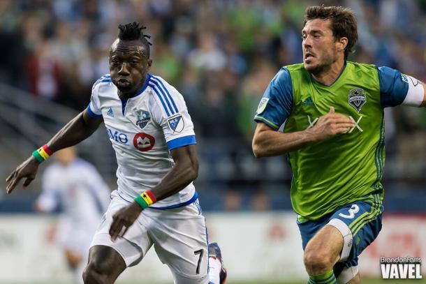 Brad Evans (right) will more than likely fill Andreas Ivanschitz spot in the starting XI | Source: Brando Fariis - VAVEL USA