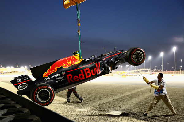 Accidente de Max Verstappen en el Gran Premio de Baréin | Imagen: Getty Images