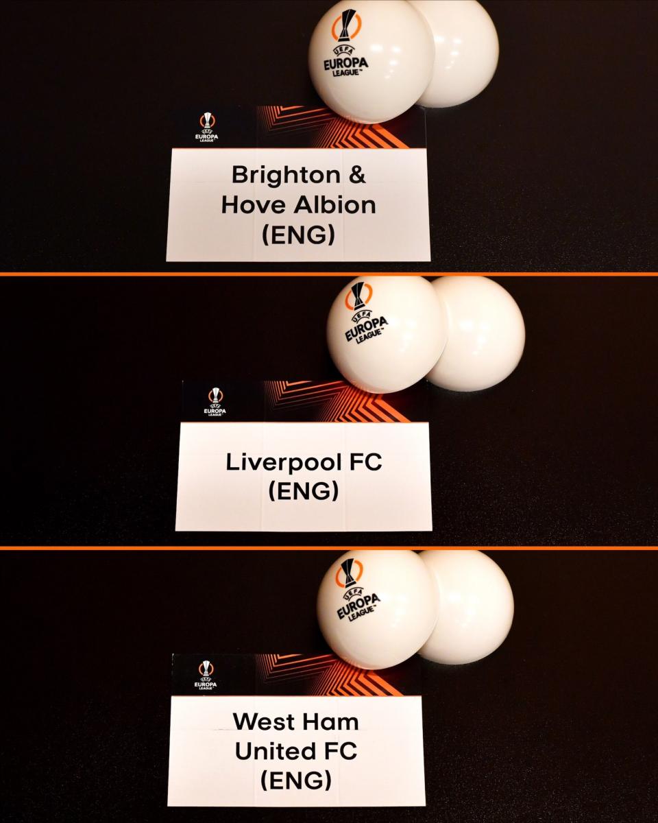 UEFA Europa League round of 16 draw summary: teams, pairings, ties and  schedule - AS USA