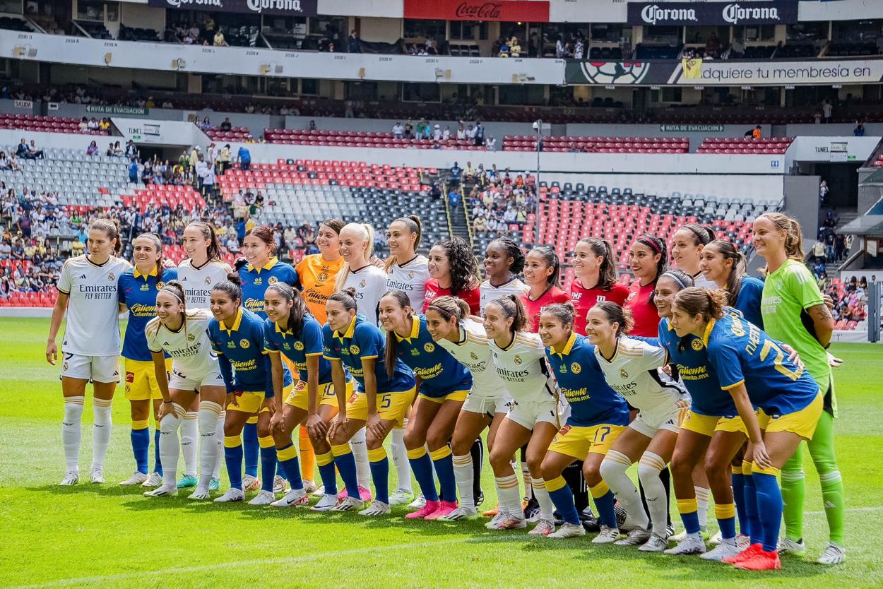 América & REAL Madrid.