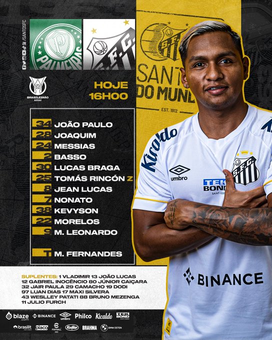 Palmeiras x Santos: onde assistir ao vivo, horário e informações