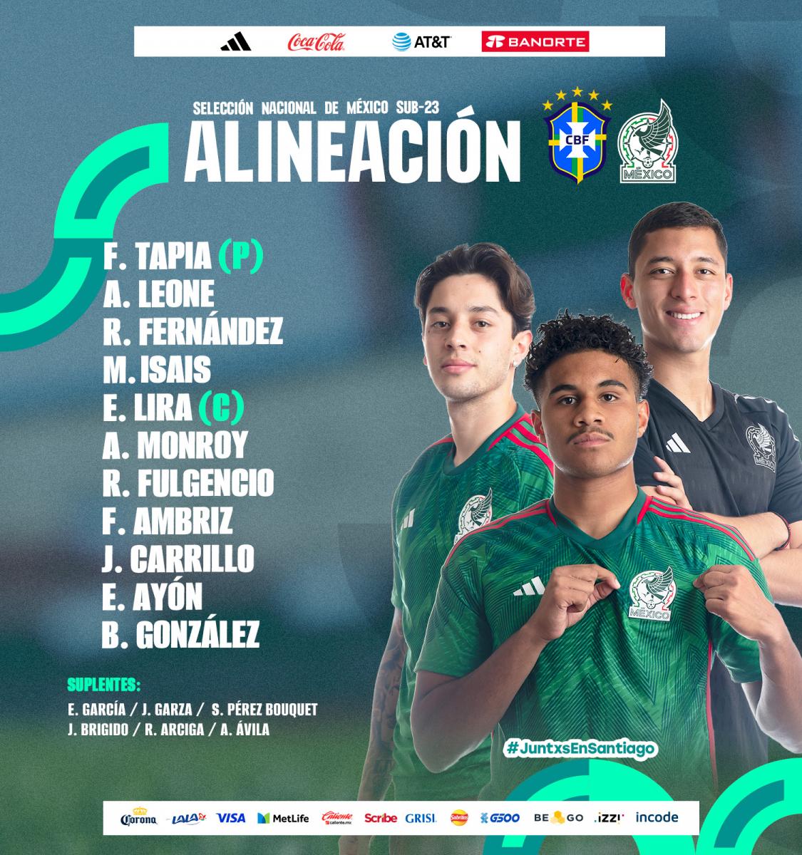Conheça o time da seleção mexicana que enfrentará o Brasil nas
