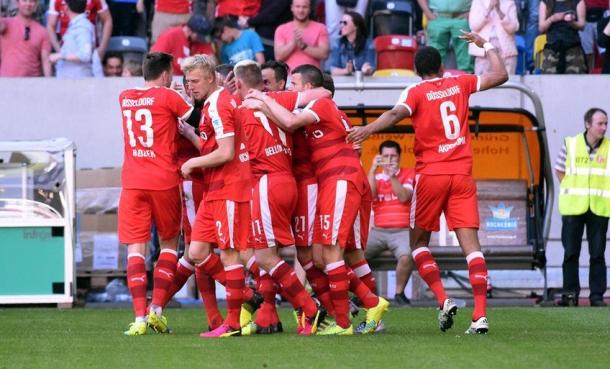 It looks like Fortuna will be staying in the 2. Bundesliga for another year. | Image source: F95