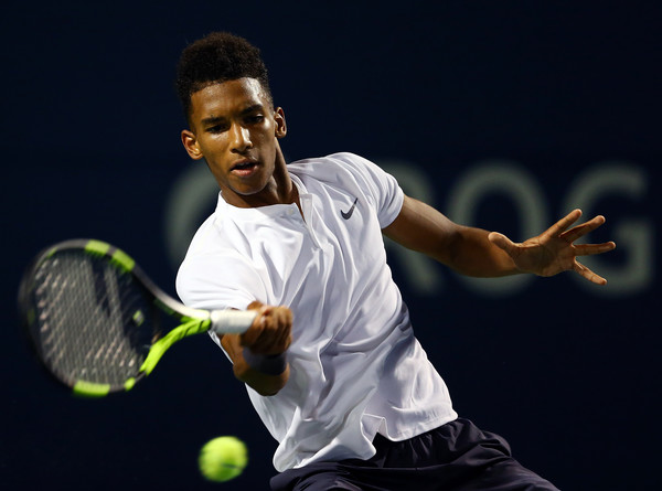 Félix Auger-Aliassime saw his Rogers Cup campaign come to a heart-breaking finish. Photo: Getty Images